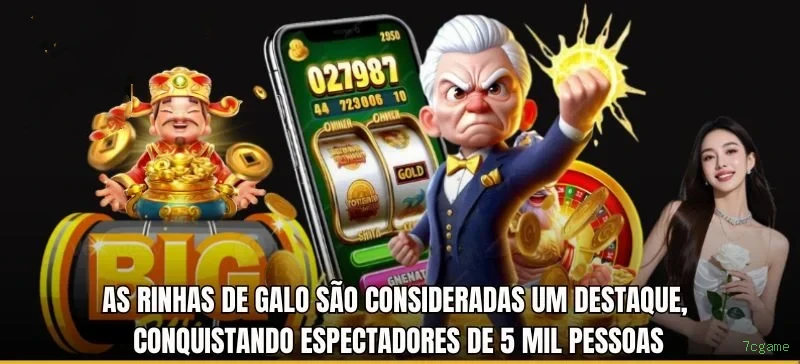 Imagem promocional da 7cgame mostrando a plataforma e suas vantagens